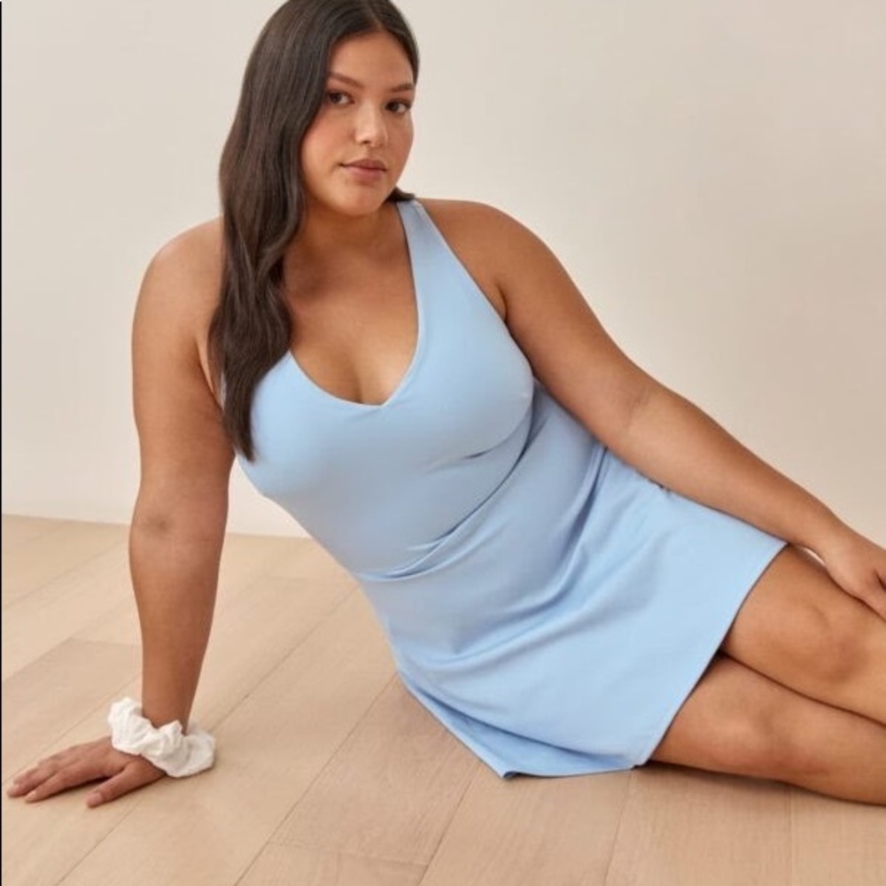 Reformation Bella Ecomove Dress in Minerals